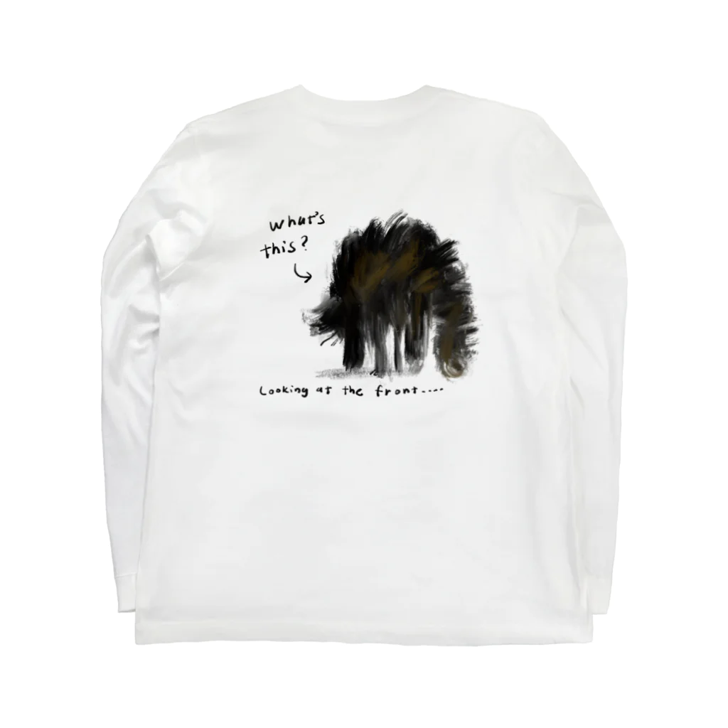 トマス屋のおこねこ Long Sleeve T-Shirt :back