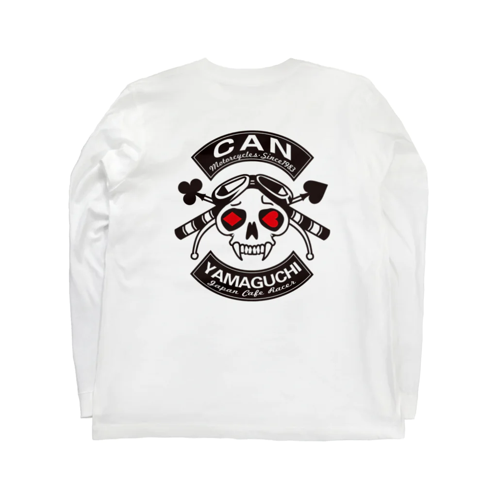 刺青 彫虎ARTのCANティー Long Sleeve T-Shirt :back