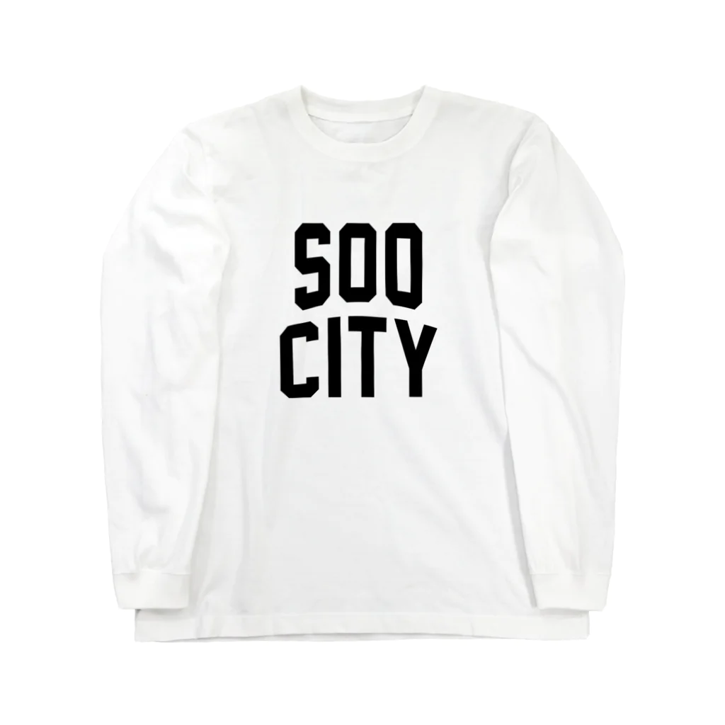 JIMOTOE Wear Local Japanの曽於市 SOO CITY Long Sleeve T-Shirt