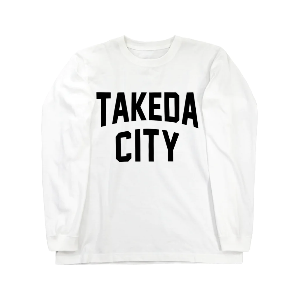 JIMOTOE Wear Local Japanの竹田市 TAKEDA CITY Long Sleeve T-Shirt