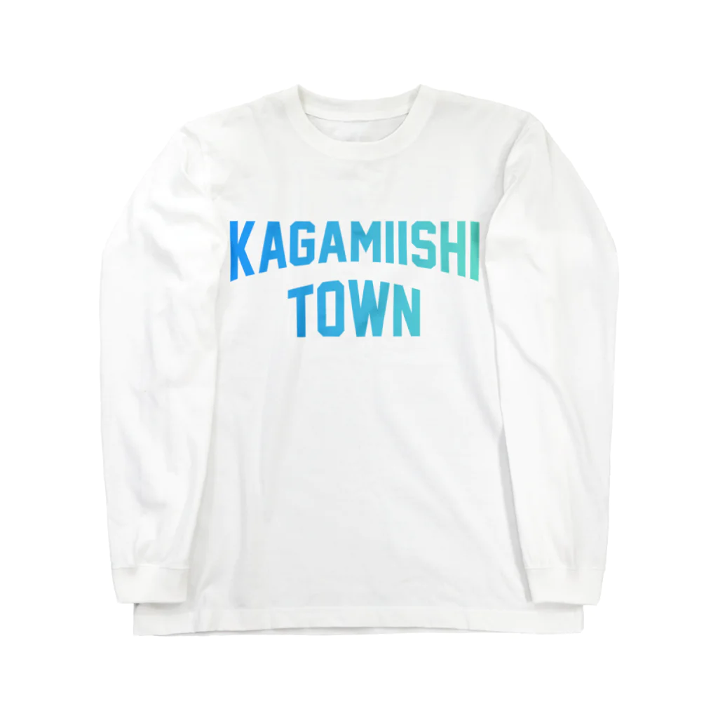 JIMOTOE Wear Local Japanの鏡石町 KAGAMIISHI TOWN Long Sleeve T-Shirt