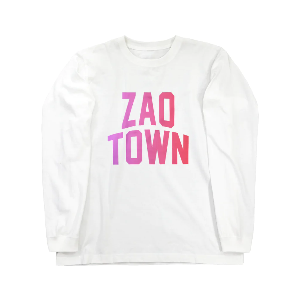 JIMOTOE Wear Local Japanの蔵王町 ZAO TOWN Long Sleeve T-Shirt
