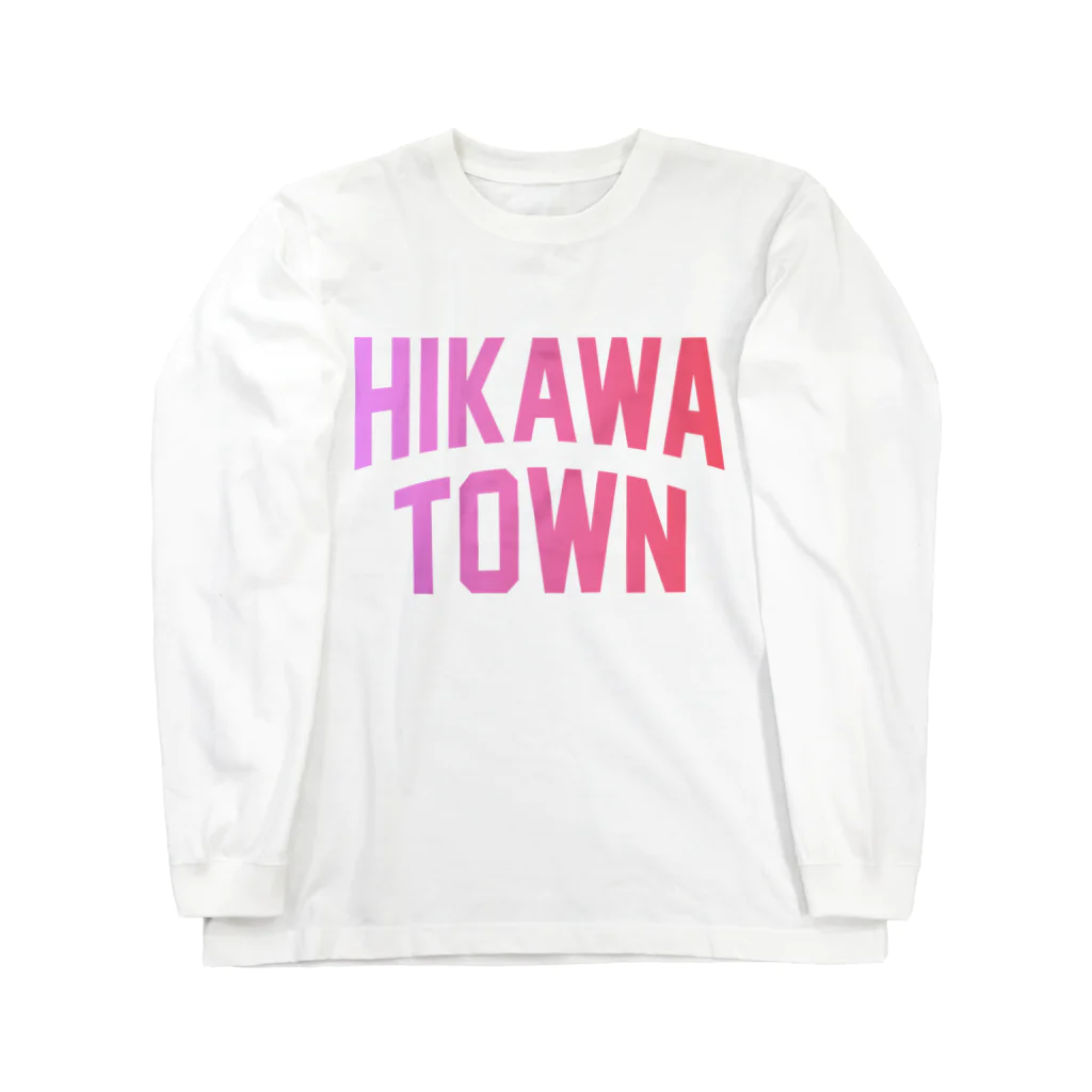 JIMOTOE Wear Local Japanの氷川町 HIKAWA TOWN Long Sleeve T-Shirt
