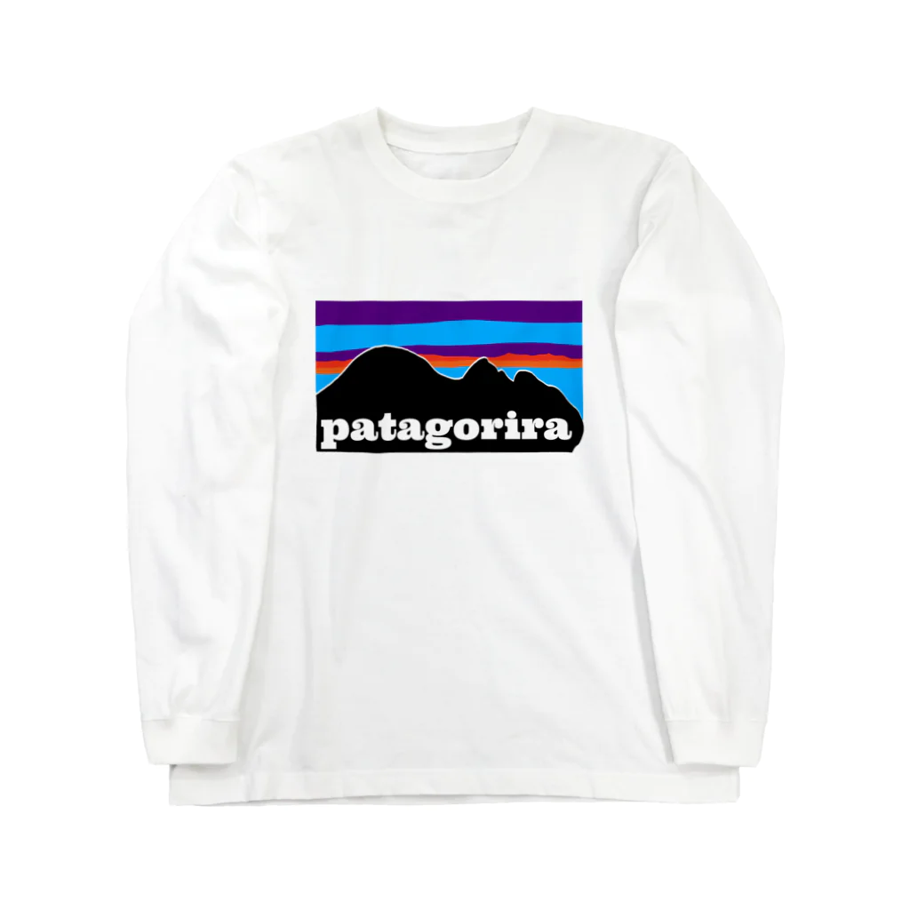 pataloha ロングスリーブTシャツ XL ホワイト パタゴリラ / ART POT Work Shop ( bob-goripon )のロング