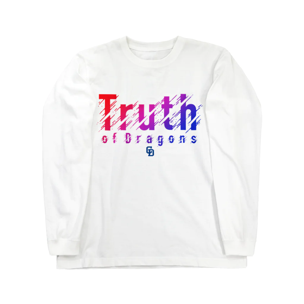 TRUTH JAPAN ロングスリーブシャツ TRUTH JAPAN ロングスリーブシャツ ホワイト