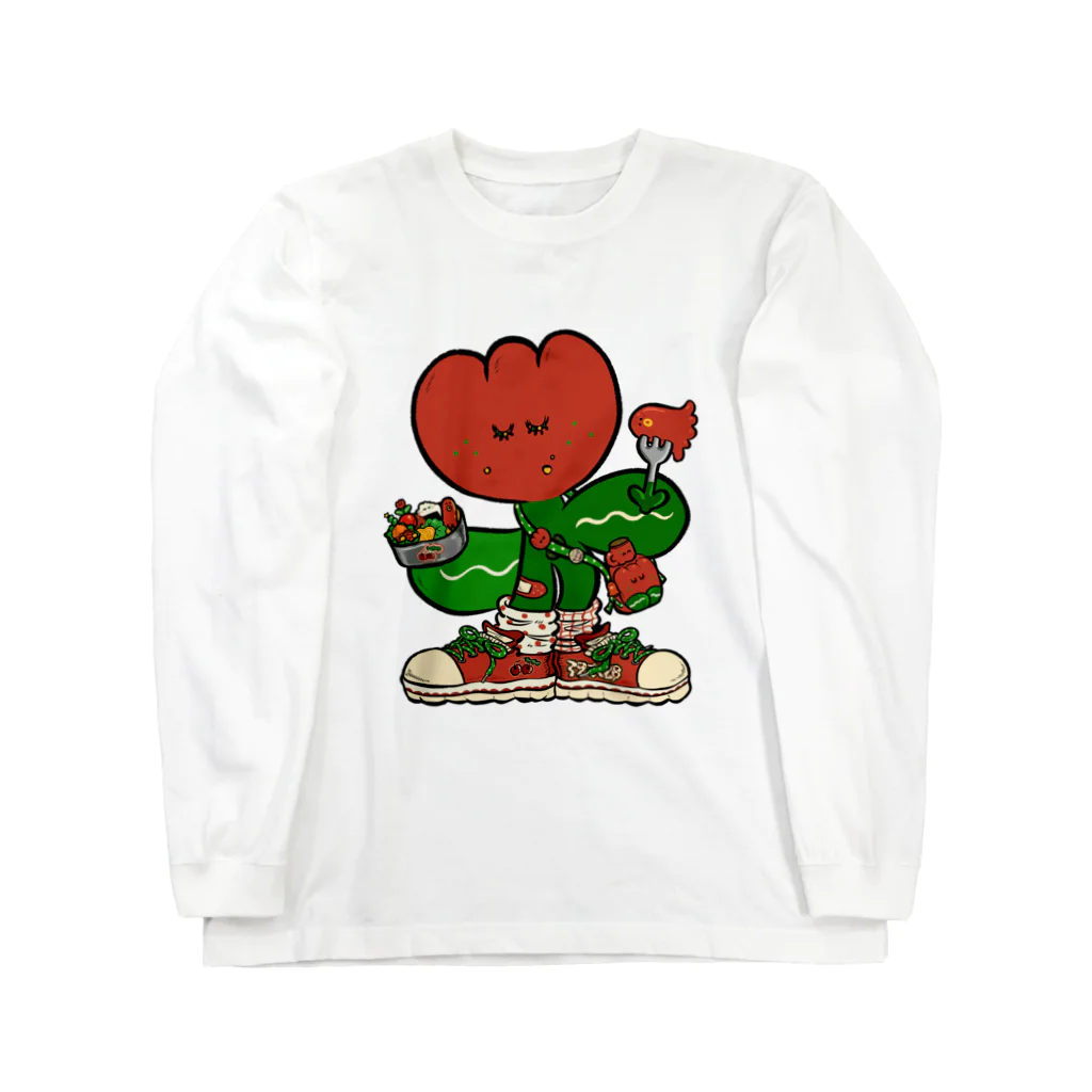 愉快レトロ雑貨屋★39太郎のお眠なちうりぴ★ぴくにっく！ Long Sleeve T-Shirt