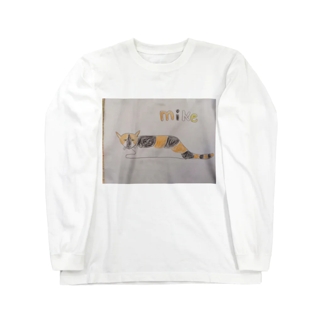 デイトーホキ＆100の三毛猫絵画 Long Sleeve T-Shirt