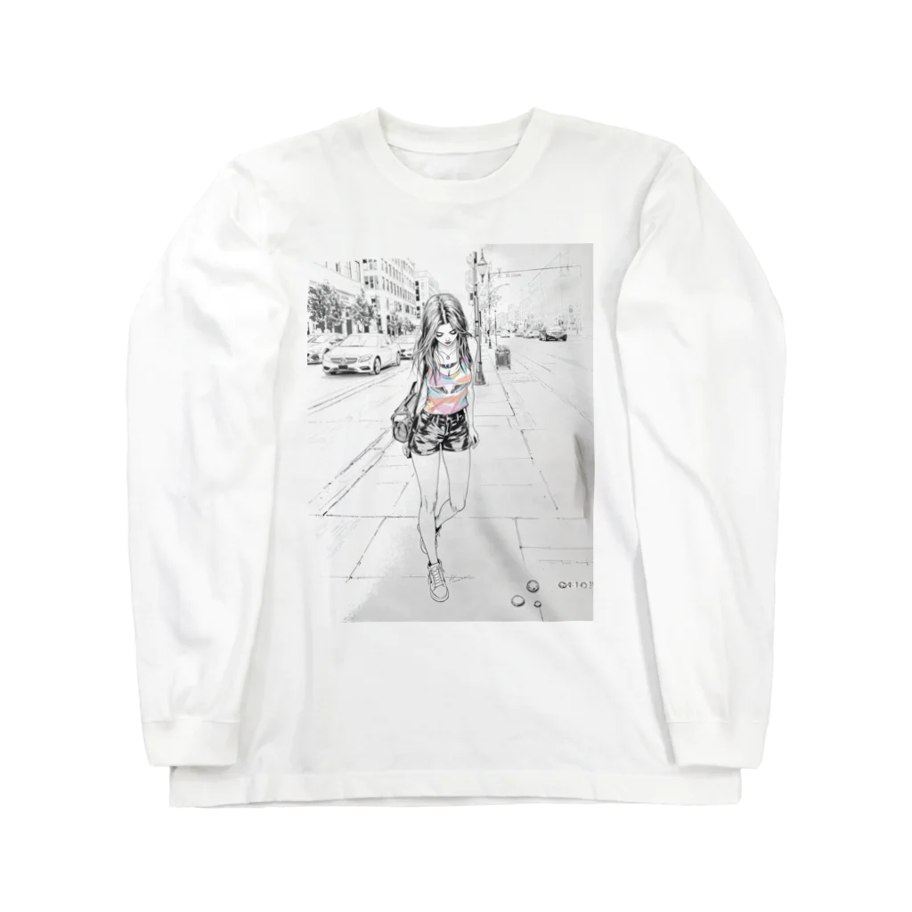 OtoAの隠れた宝石を探す人 Long Sleeve T-Shirt