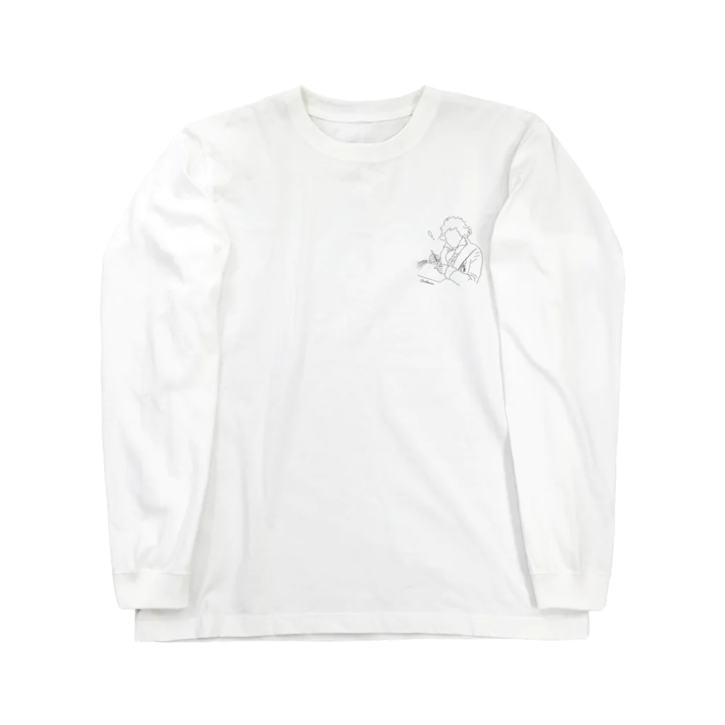 マニアックな作曲家シリーズのBeethoven  Long Sleeve T-Shirt