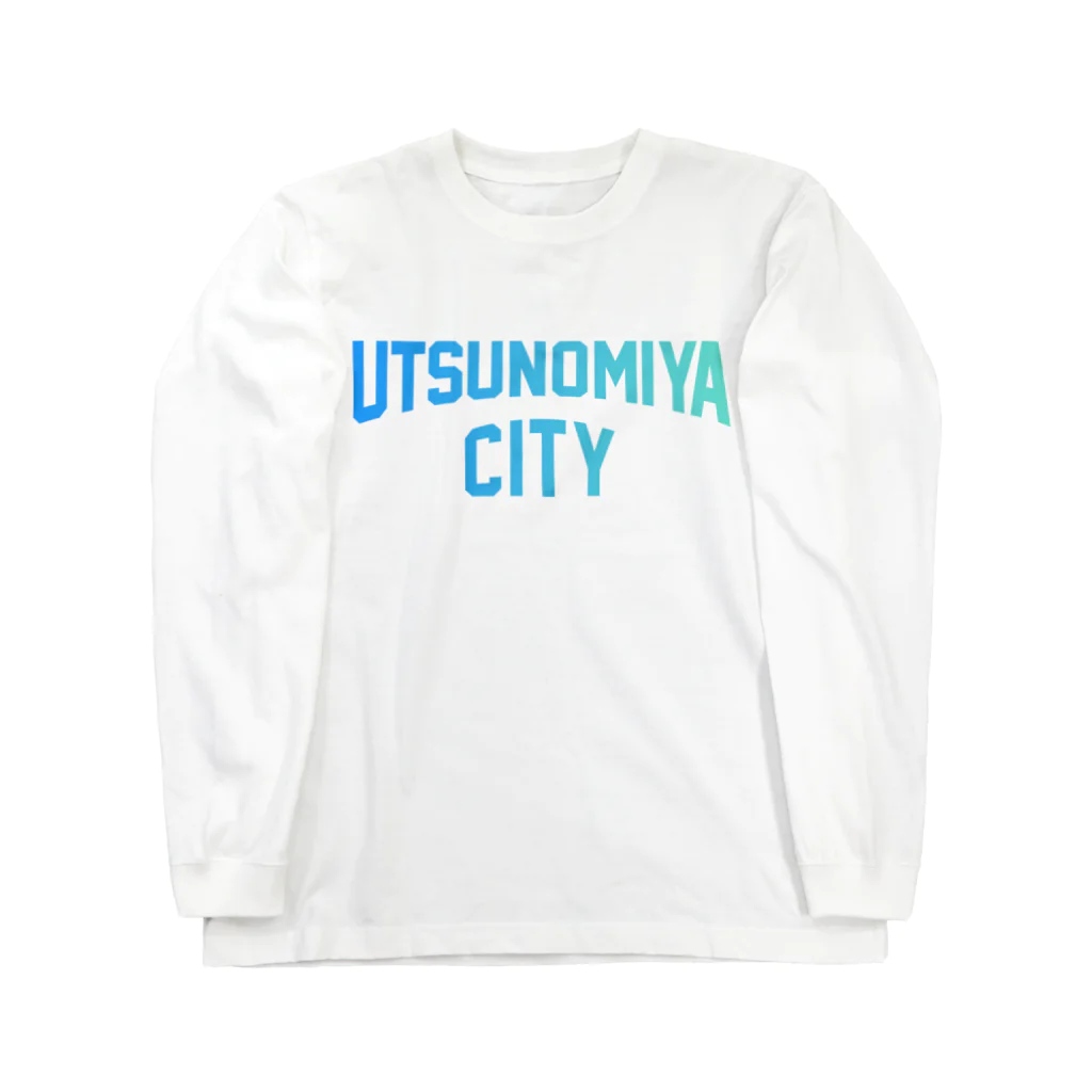 JIMOTOE Wear Local Japanの宇都宮市 UTSUNOMIYA CITY Long Sleeve T-Shirt