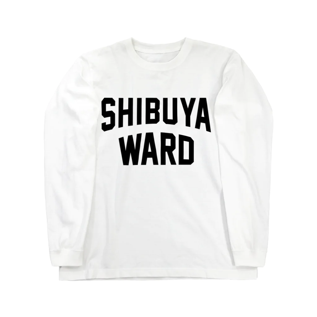 JIMOTOE Wear Local Japanの渋谷区 SHIBUYA WARD Long Sleeve T-Shirt