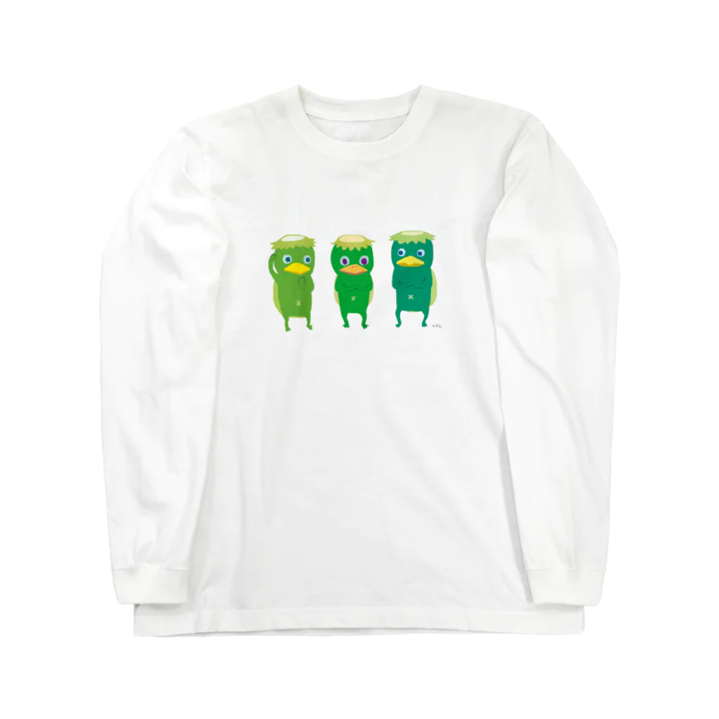 TREASURE 京セラ 新品未開封ロング Tシャツ タオル 2点セット おばけTシャツ<かっぱ会議> / おばけ商店 ( fujinami_uzura
