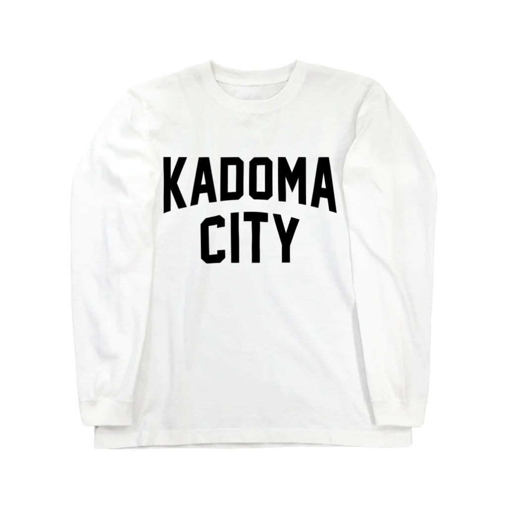 JIMOTOE Wear Local Japanの門真市 KADOMA CITY Long Sleeve T-Shirt