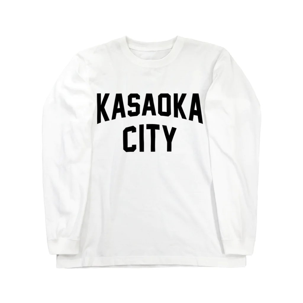 JIMOTOE Wear Local Japanの笠岡市 KASAOKA CITY Long Sleeve T-Shirt