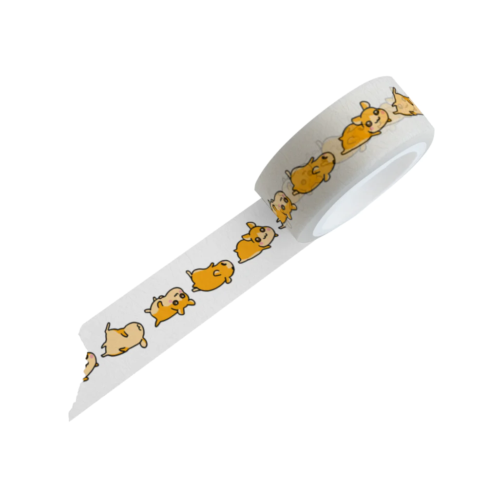 人生おきらくごくらくハムスターのコロコロハムスター Masking Tape