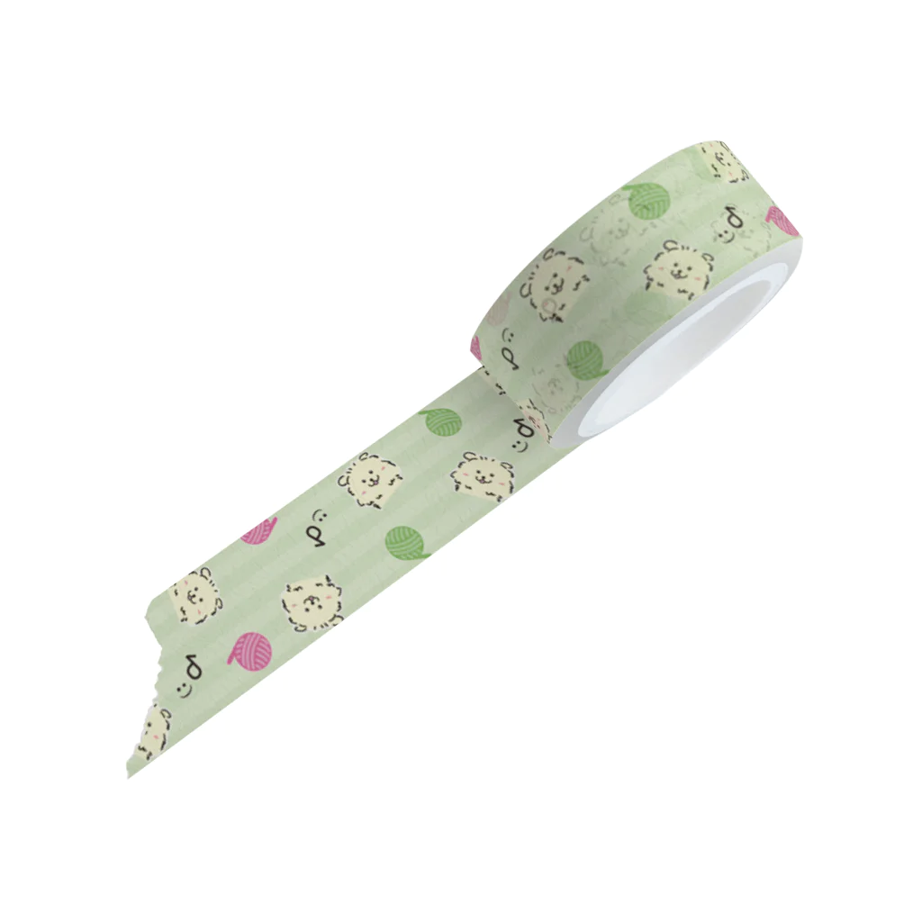 毛玉 もふろっくの毛玉 Kedama SFM（Sprinkled Faces for Maskingtape） Masking Tape