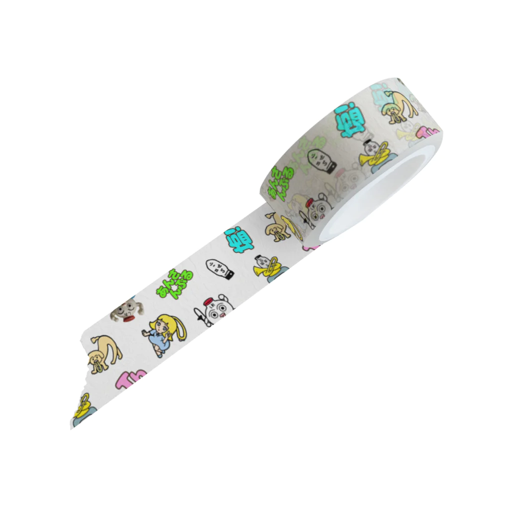 トロンボーンアンサンブル塩！の塩！のキャラクターの可愛いマスキングテープ Masking Tape
