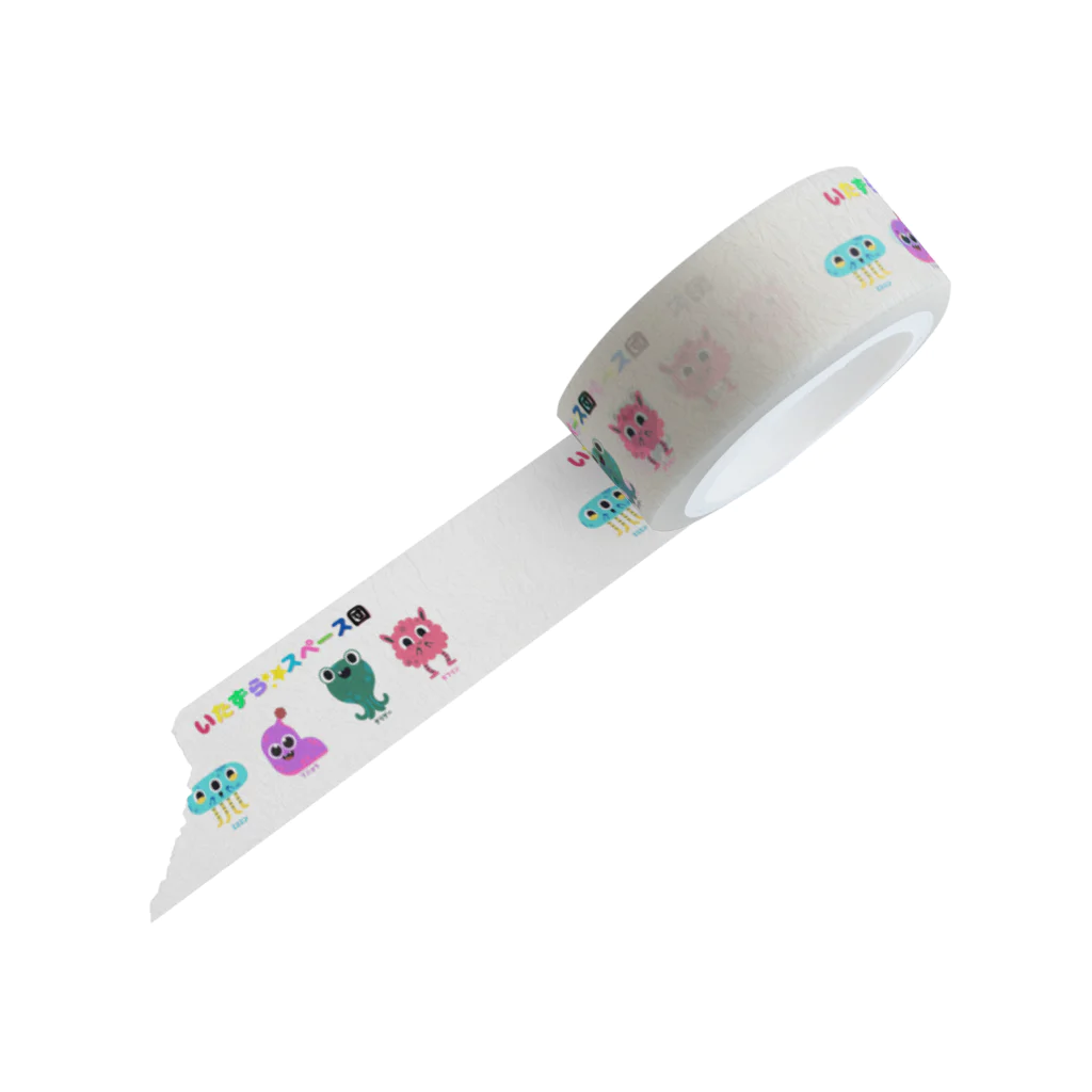 Makanaのいたずら☆スペース団　横バージョン　≪mayumi作≫ Masking Tape
