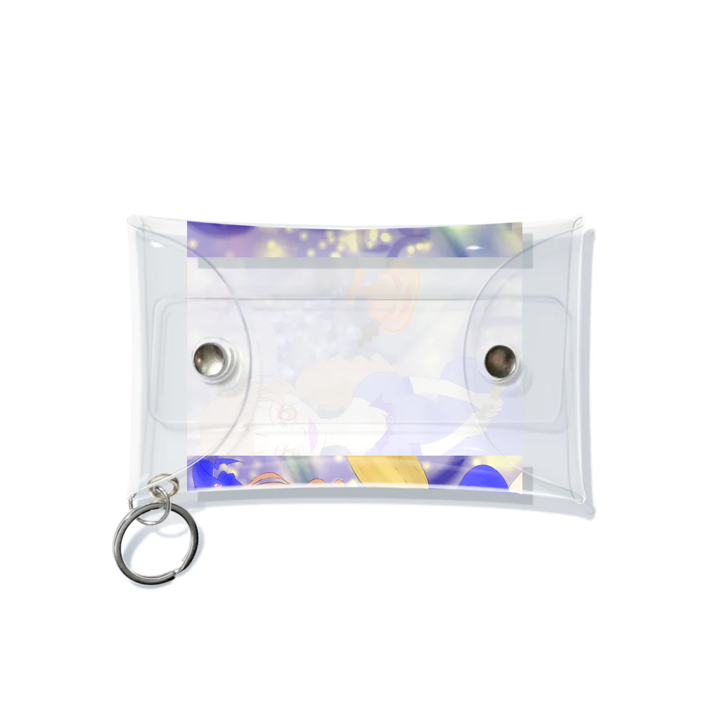 ラッキーチャームのハロウィンの魔女 Mini Clear Multipurpose Case