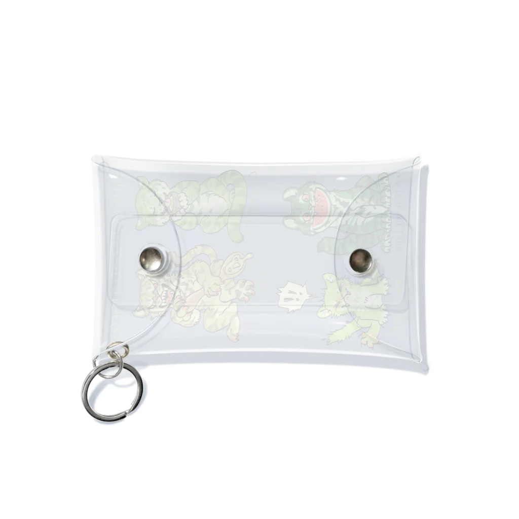 タタナ幻獣館のGreen Food Tigers Mini Clear Multipurpose Case