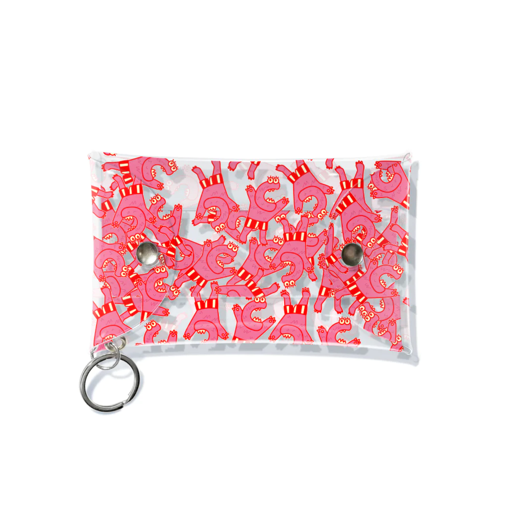 CLOSET! STOREの"クロコ"ミニクリアマルチケース Mini Clear Multipurpose Case