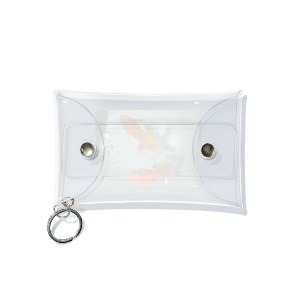 ひびの思い出の夏の金魚ちゃん Mini Clear Multipurpose Case