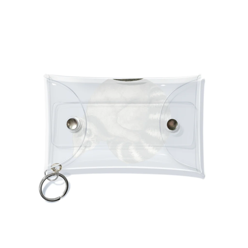 一寸五分舎のワオキツネザル Mini Clear Multipurpose Case