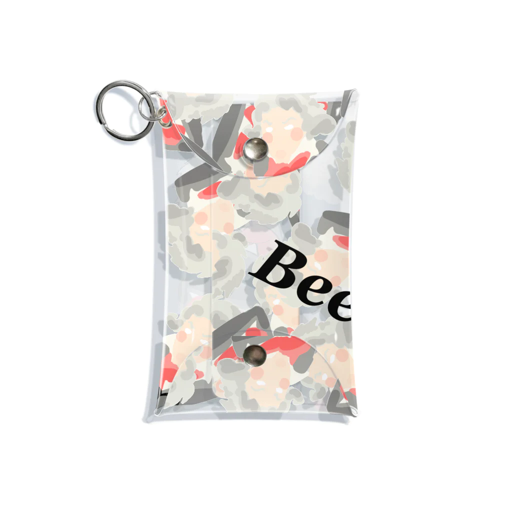 AmorosoのBeethoven（柄） Mini Clear Multipurpose Case