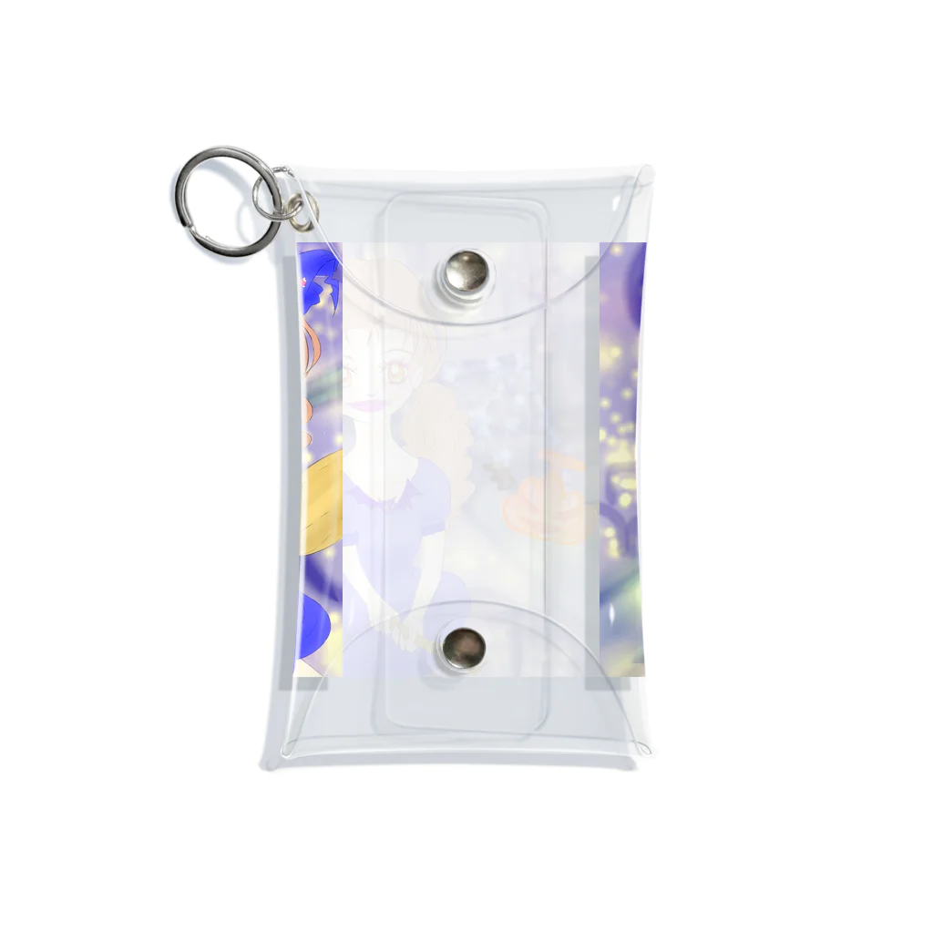 ラッキーチャームのハロウィンの魔女 Mini Clear Multipurpose Case