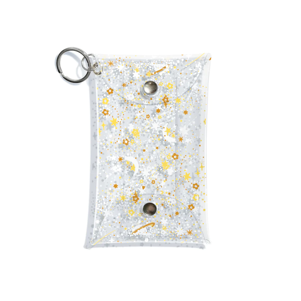 喫茶角砂糖の空想の星空 Mini Clear Multipurpose Case