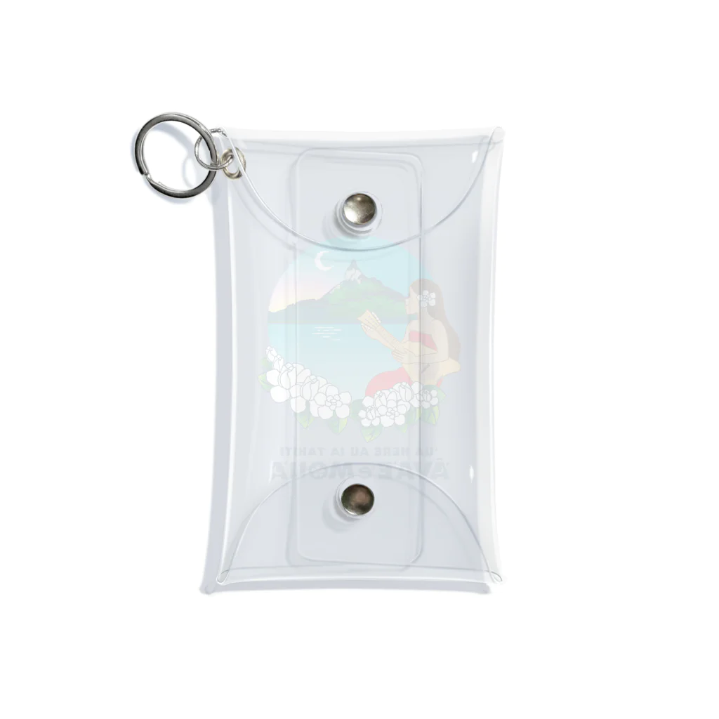 ‘ĀVA’E ‘e MOU’A 　　　　(アヴァエモウア)の`ĀVA’E `e MOU’A(アヴァエモウア) ：ロゴ Mini Clear Multipurpose Case
