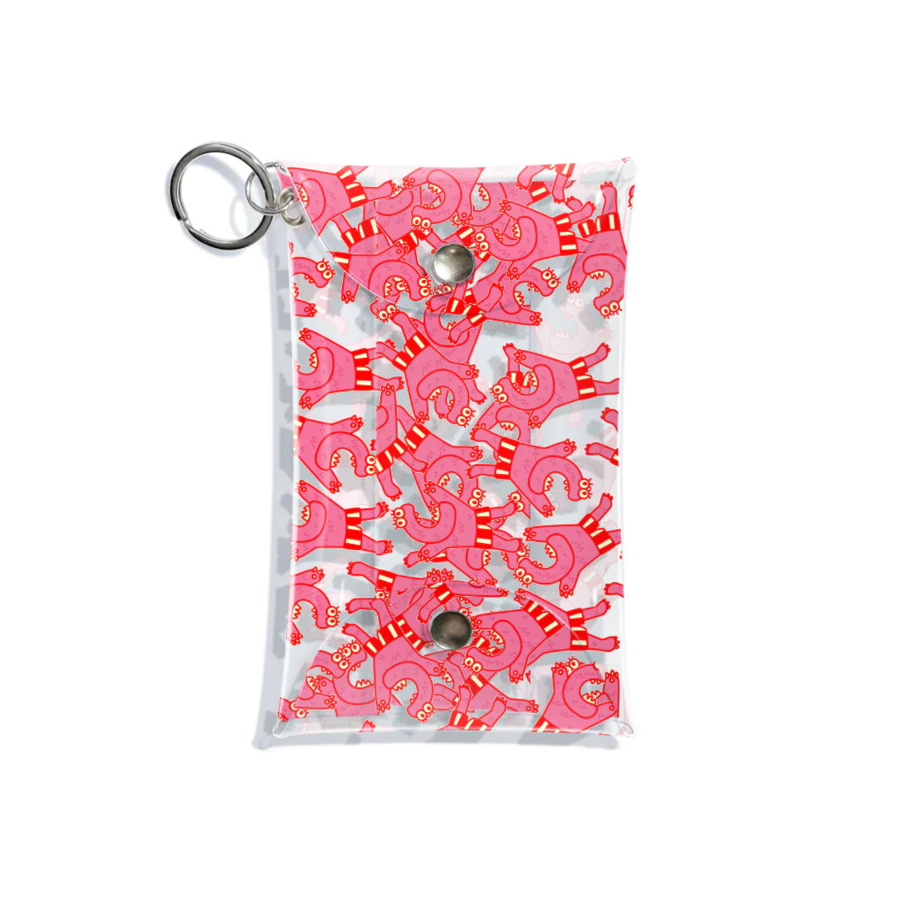CLOSET! STOREの"クロコ"ミニクリアマルチケース Mini Clear Multipurpose Case