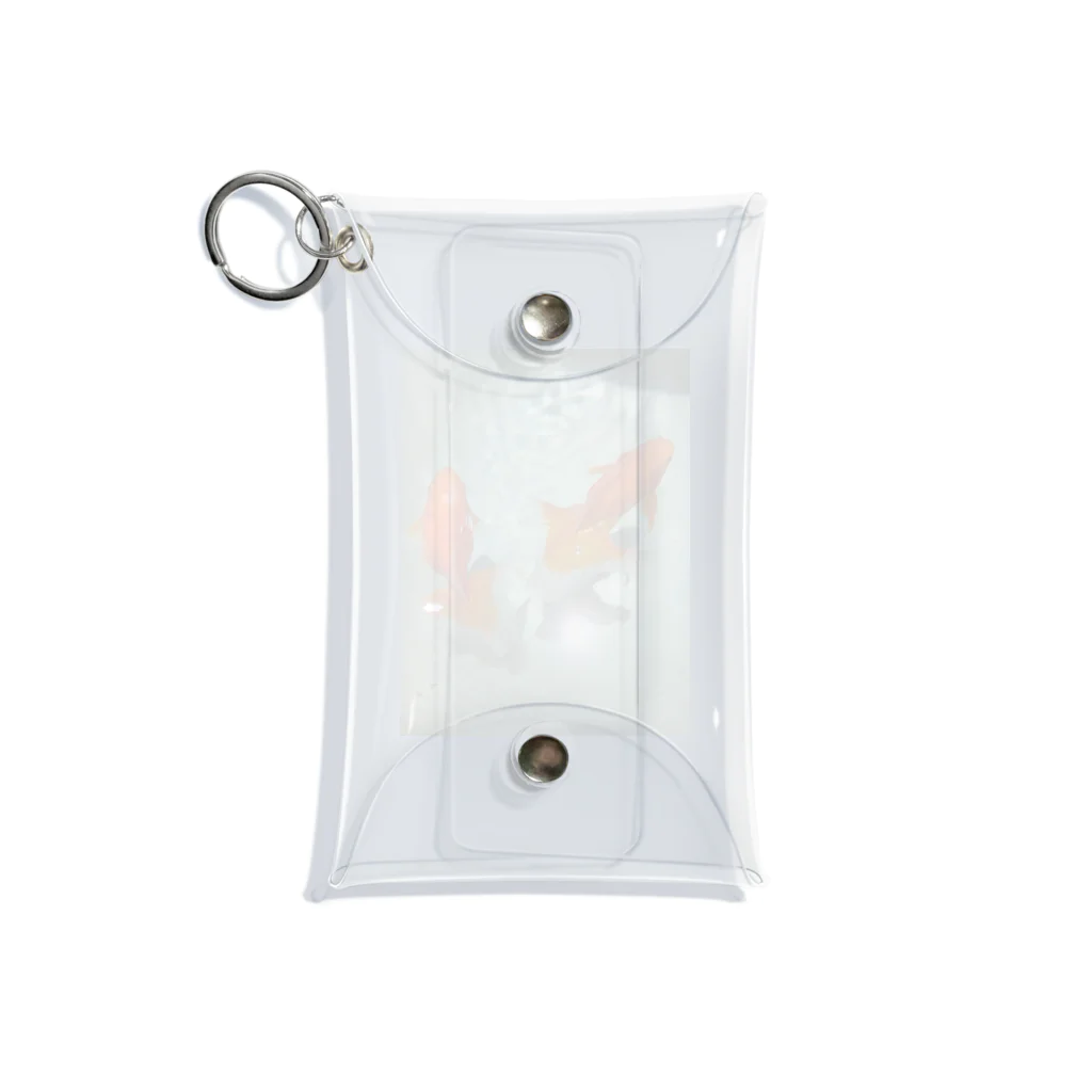 ひびの思い出の夏の金魚ちゃん Mini Clear Multipurpose Case