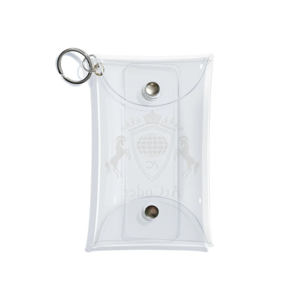 AtCoderのAtCoderロゴグッズ Mini Clear Multipurpose Case