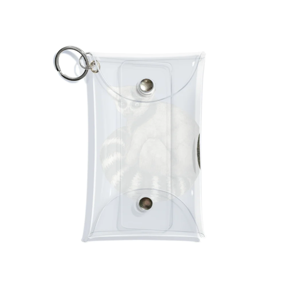一寸五分舎のワオキツネザル Mini Clear Multipurpose Case