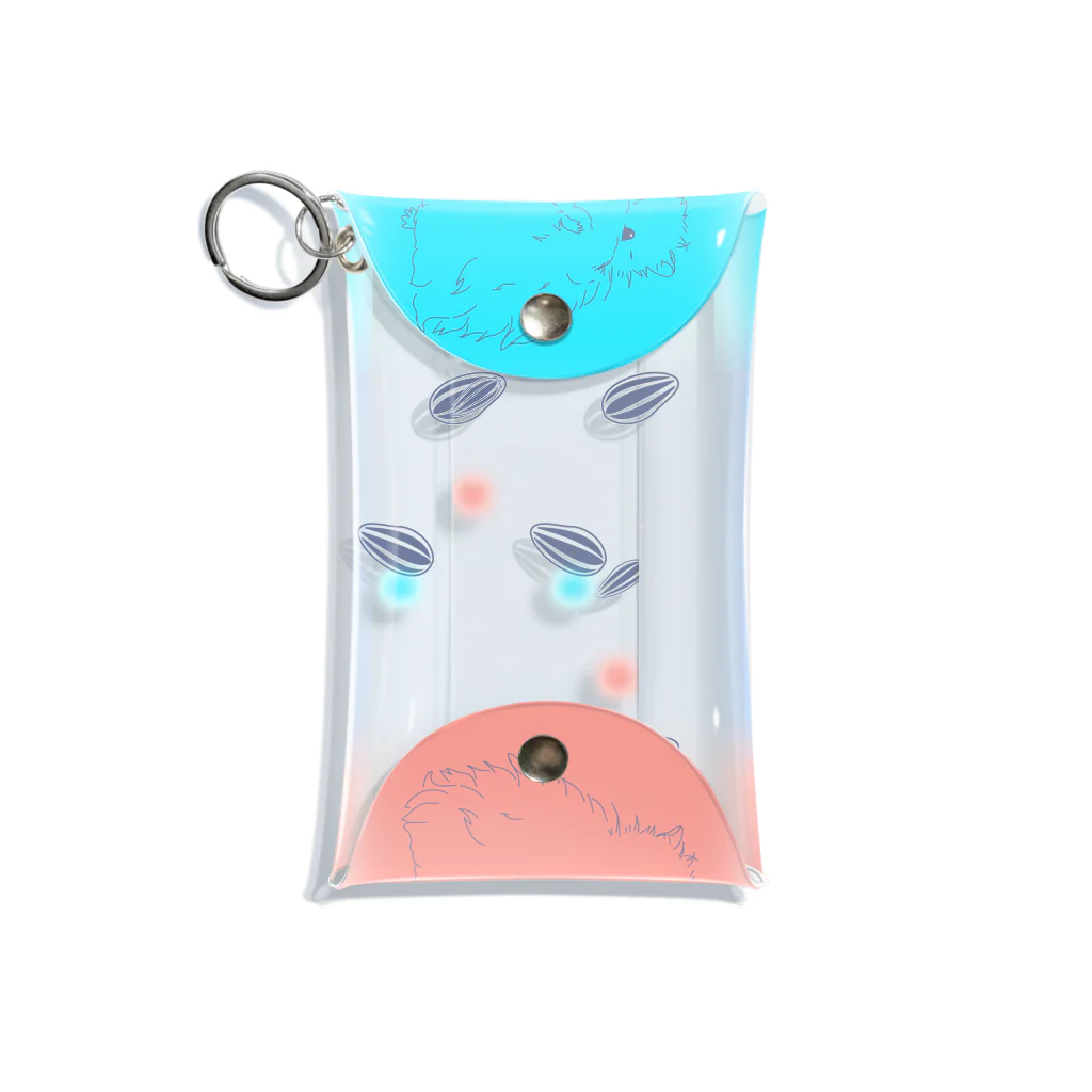 nikia-にきあのふんわり可愛いハムスター Mini Clear Multipurpose Case