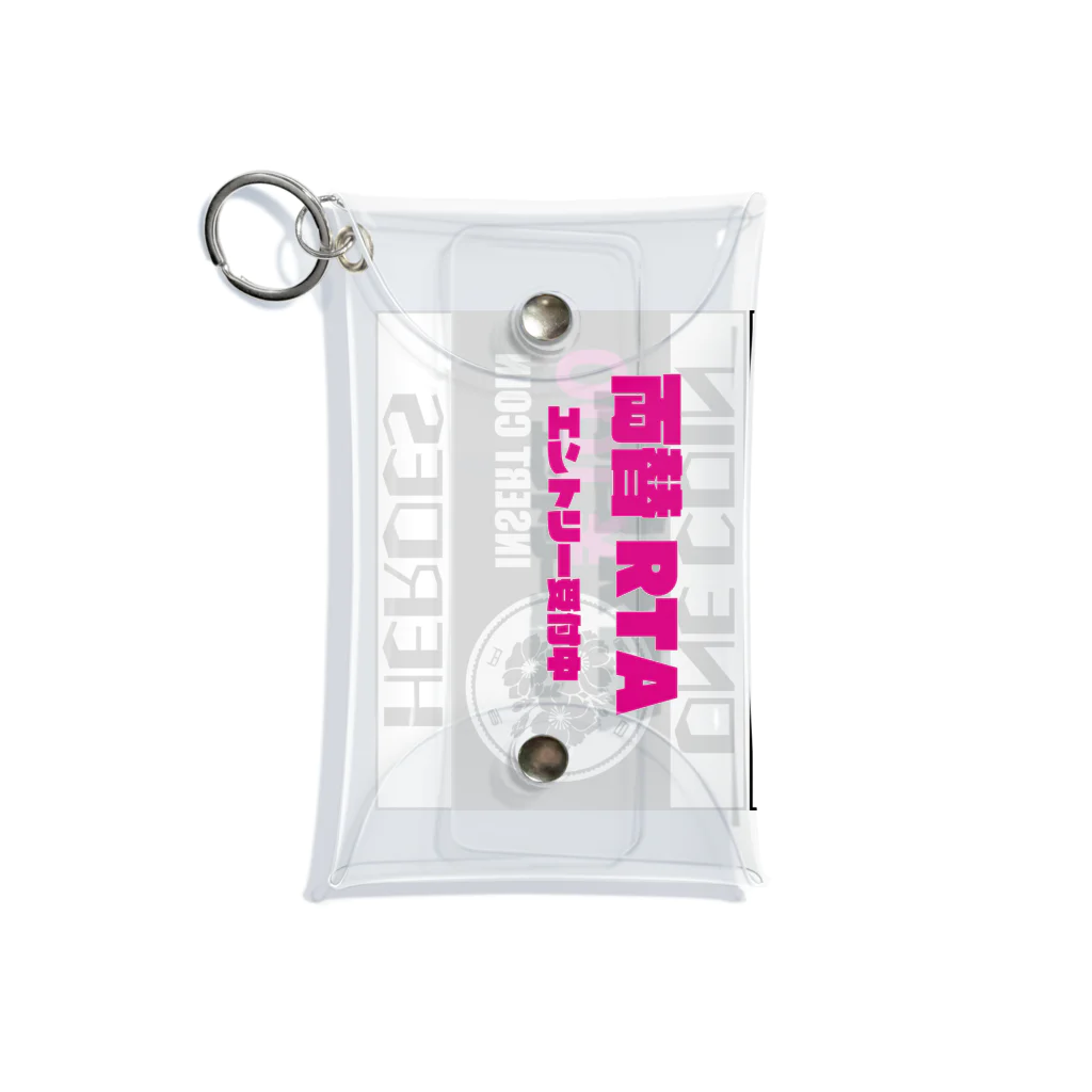 ワンコインヒーローズコインケース ミニクリアマルチケース