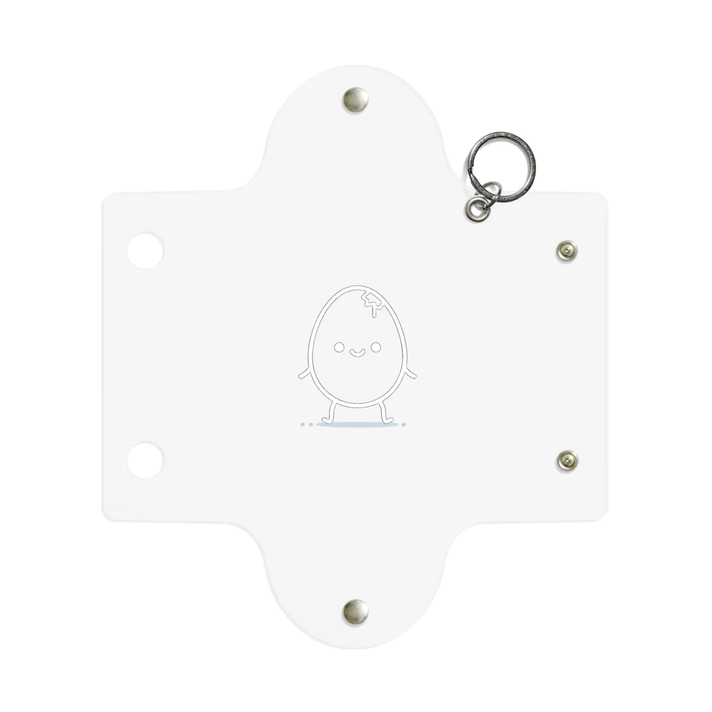 きのこのわけあり白たまご Mini Clear Multipurpose Case