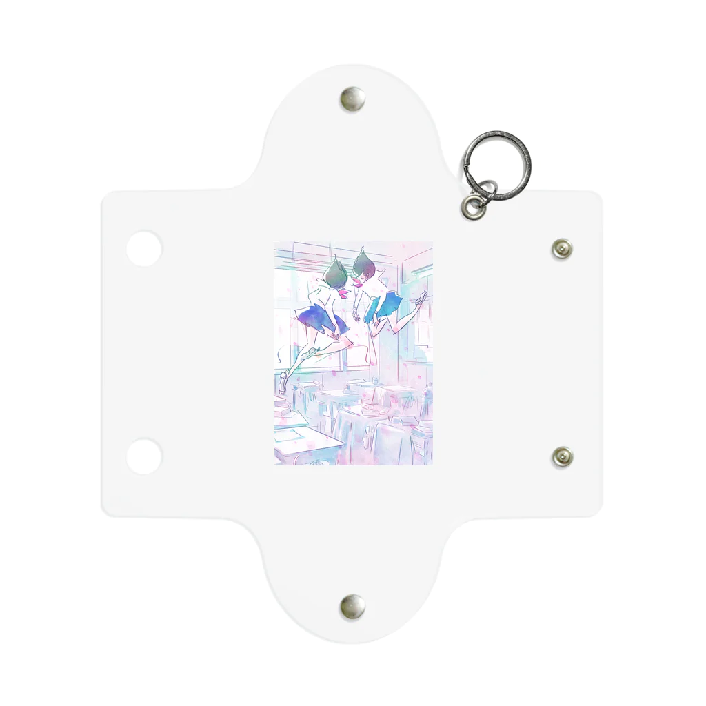 yananyokinyokiの四月の浮遊 Mini Clear Multipurpose Case