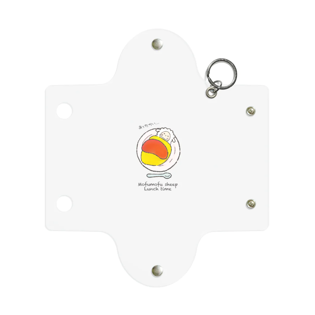 もふもふひつじ 憩いの広場のもふもふひつじ ランチタイム Mini Clear Multipurpose Case