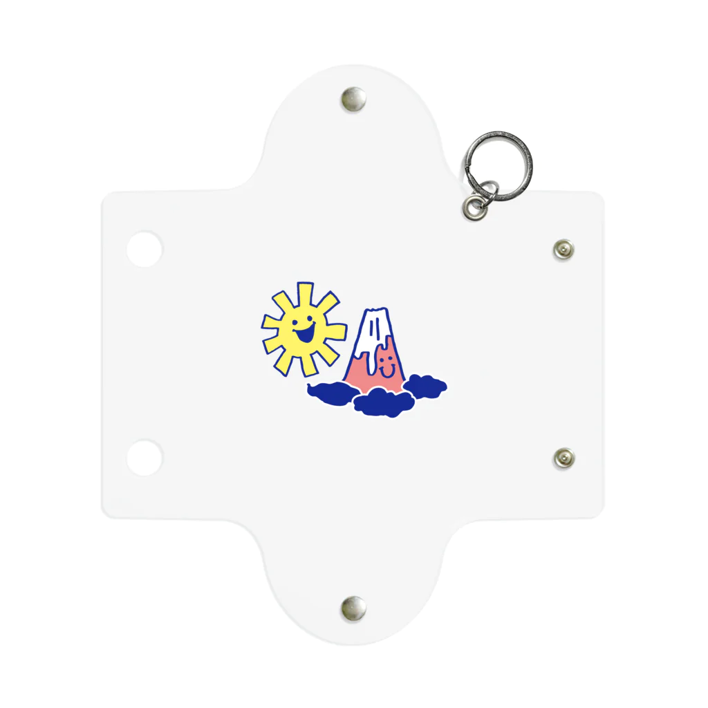 san3_tamtamのFUJIさん（フジサン） Mini Clear Multipurpose Case