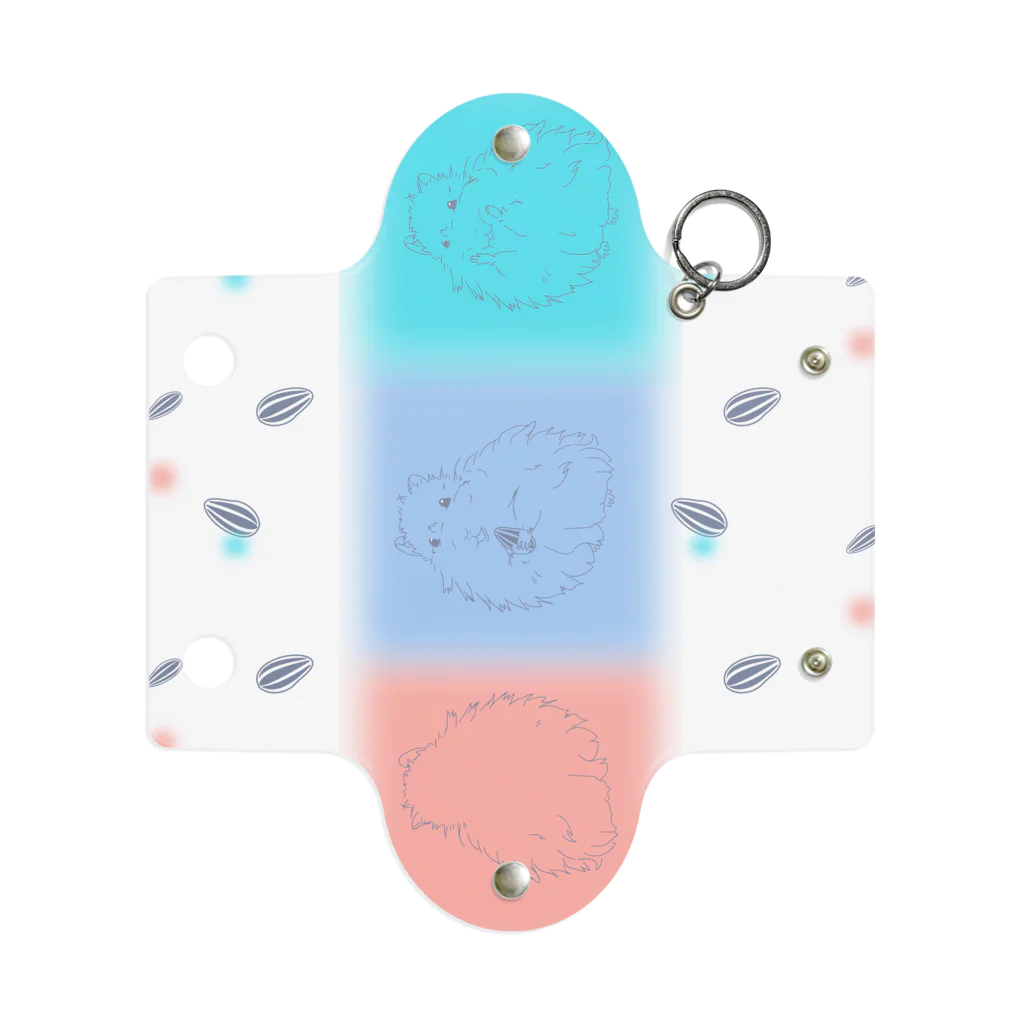nikia-にきあのふんわり可愛いハムスター Mini Clear Multipurpose Case