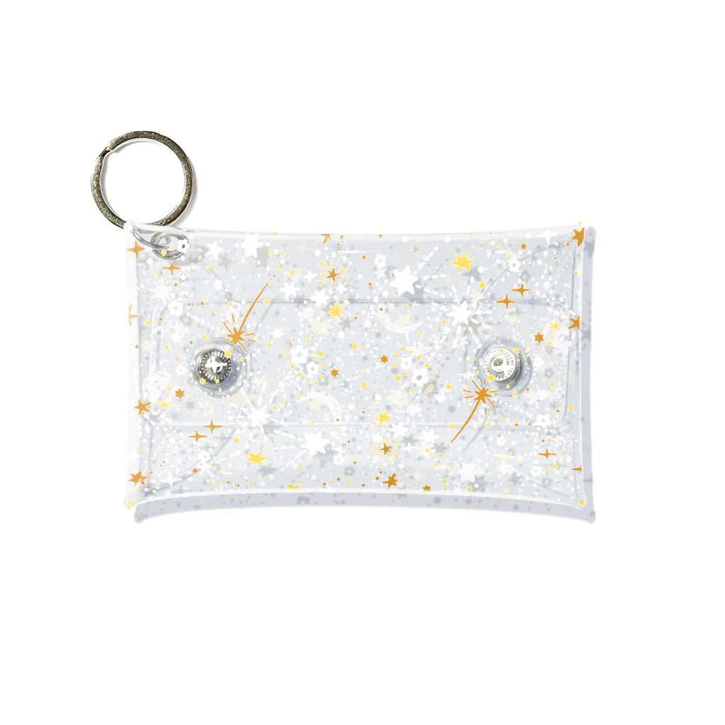 喫茶角砂糖の空想の星空 Mini Clear Multipurpose Case