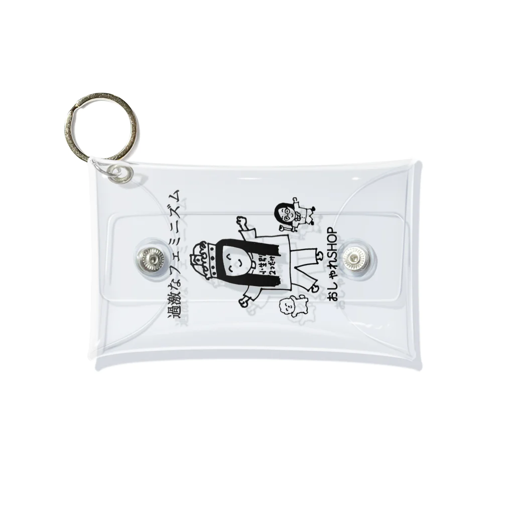 おしゃれSHOPのおしゃれSHOPの過激なフェミニズム Mini Clear Multipurpose Case