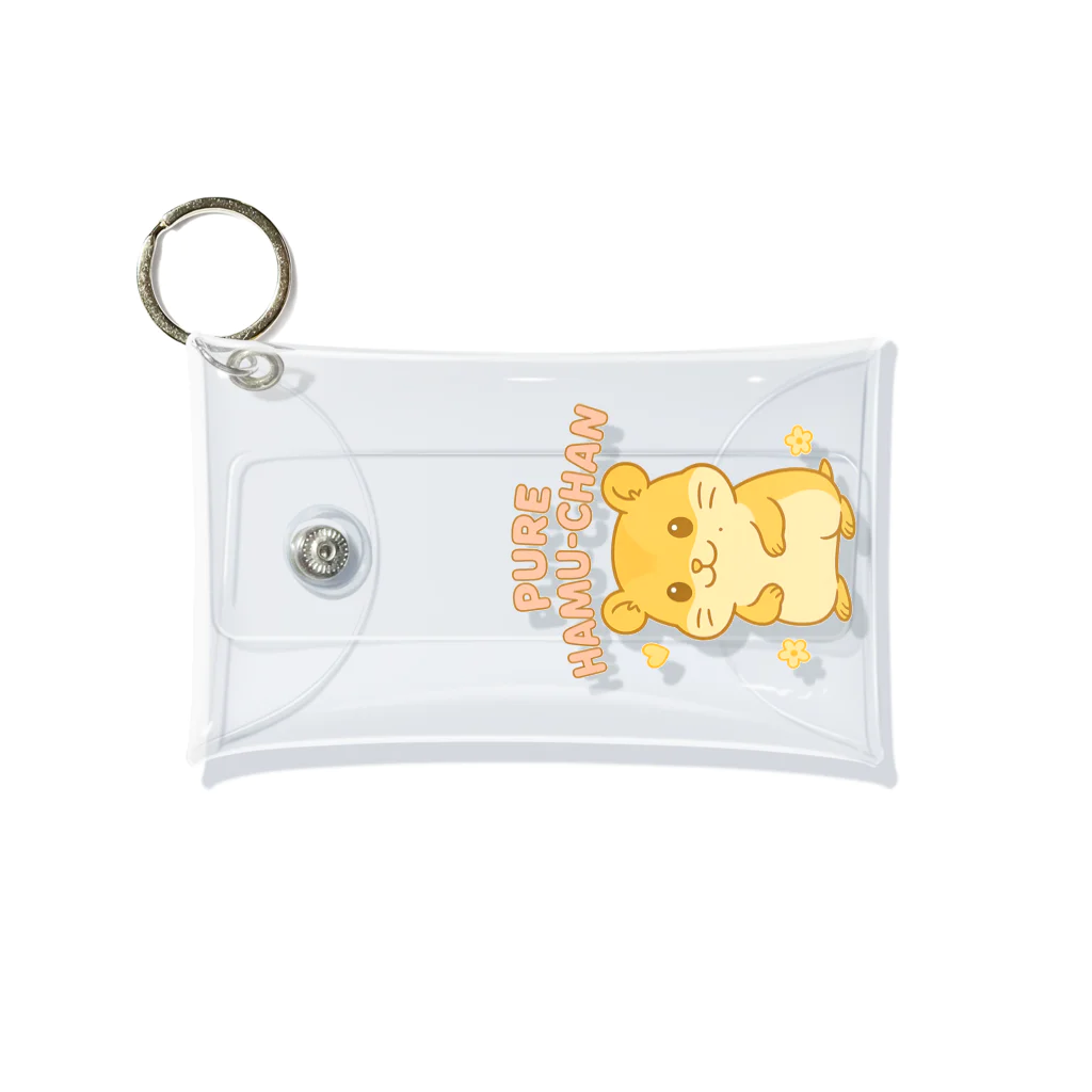 ハムスターのぴゅあはむちゃんのぴゅあはむちゃん Mini Clear Multipurpose Case