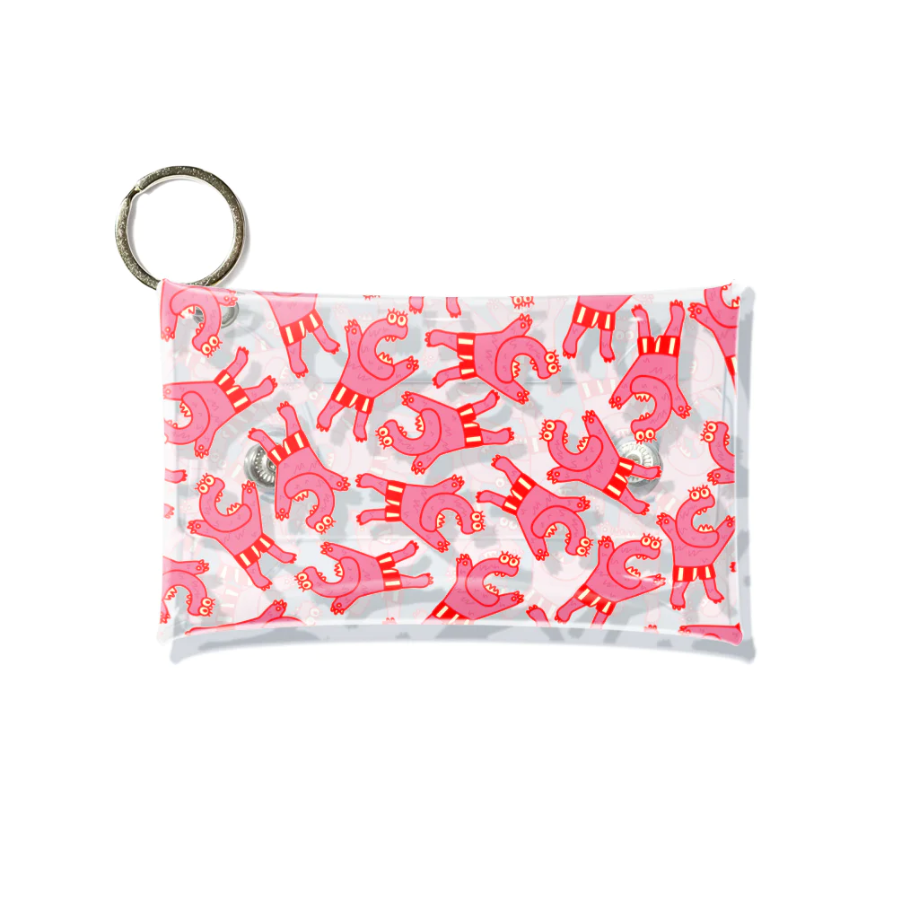 CLOSET! STOREの"クロコ"ミニクリアマルチケース Mini Clear Multipurpose Case