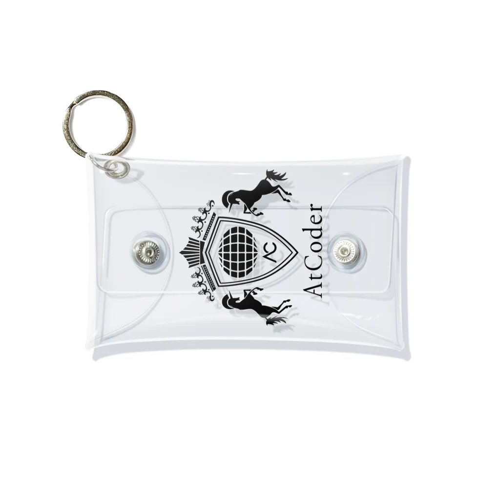 AtCoderのAtCoderロゴグッズ Mini Clear Multipurpose Case