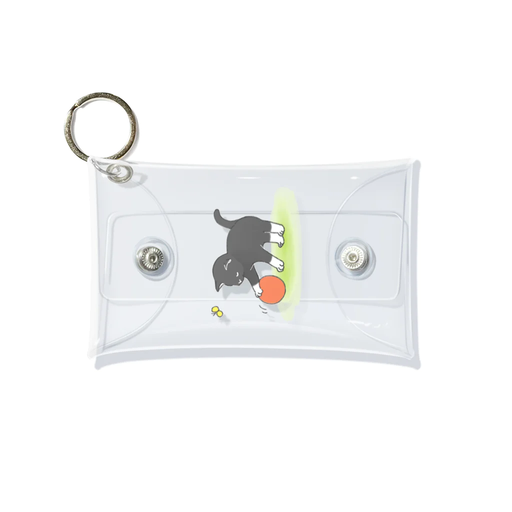 連弾兄弟のくつしたねこ Mini Clear Multipurpose Case