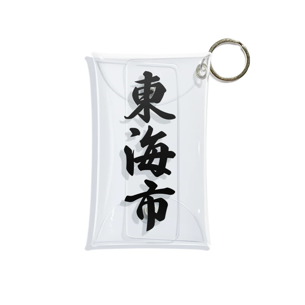 着る文字屋の東海市 （地名） Mini Clear Multipurpose Case