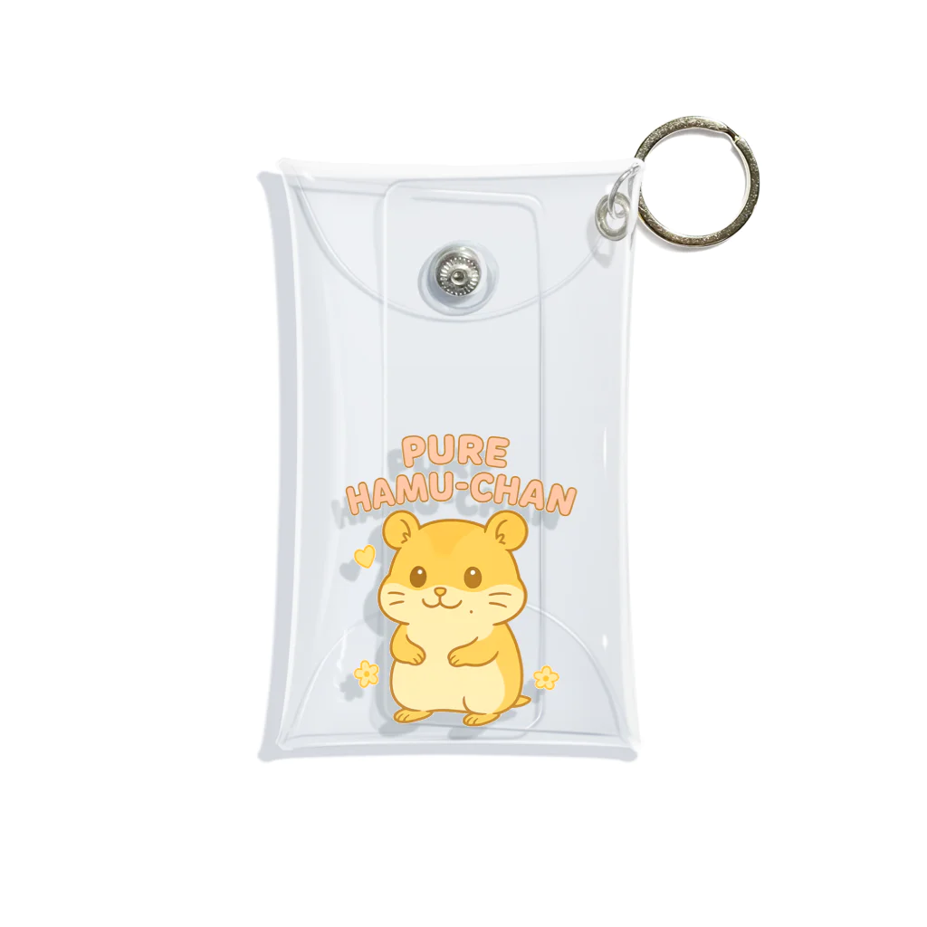 ハムスターのぴゅあはむちゃんのぴゅあはむちゃん Mini Clear Multipurpose Case